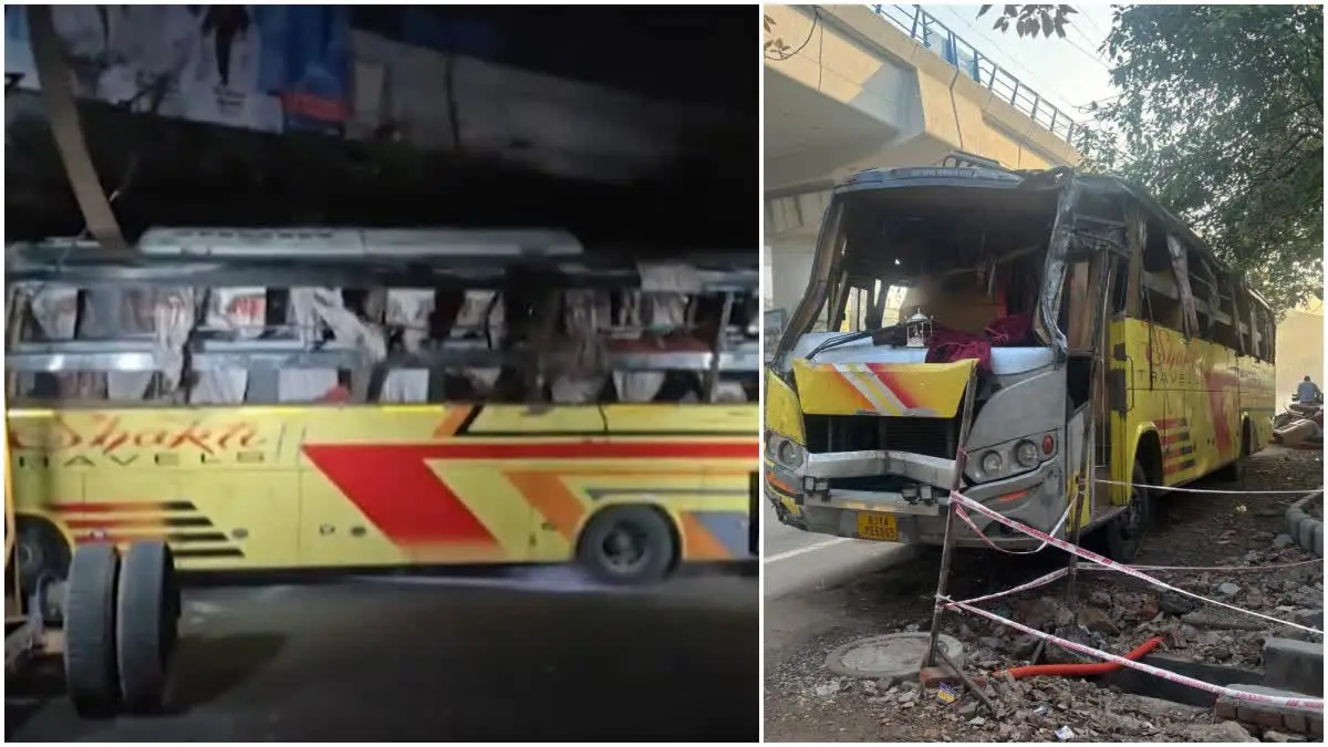 Double Decker Bus Accident