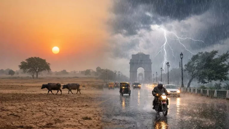 Weather News: Break in the heat in Delhi, alert of storm and rain in UP-Bihar… know the condition of your area