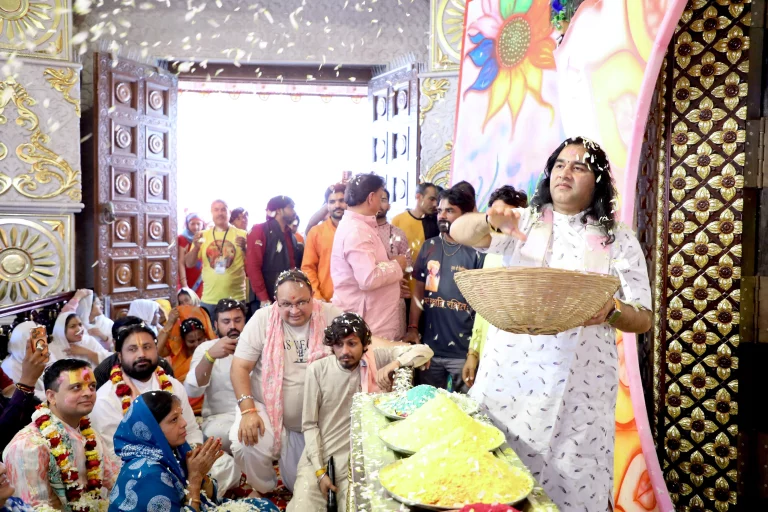 Priyakant Ju Temple Holi Celebration