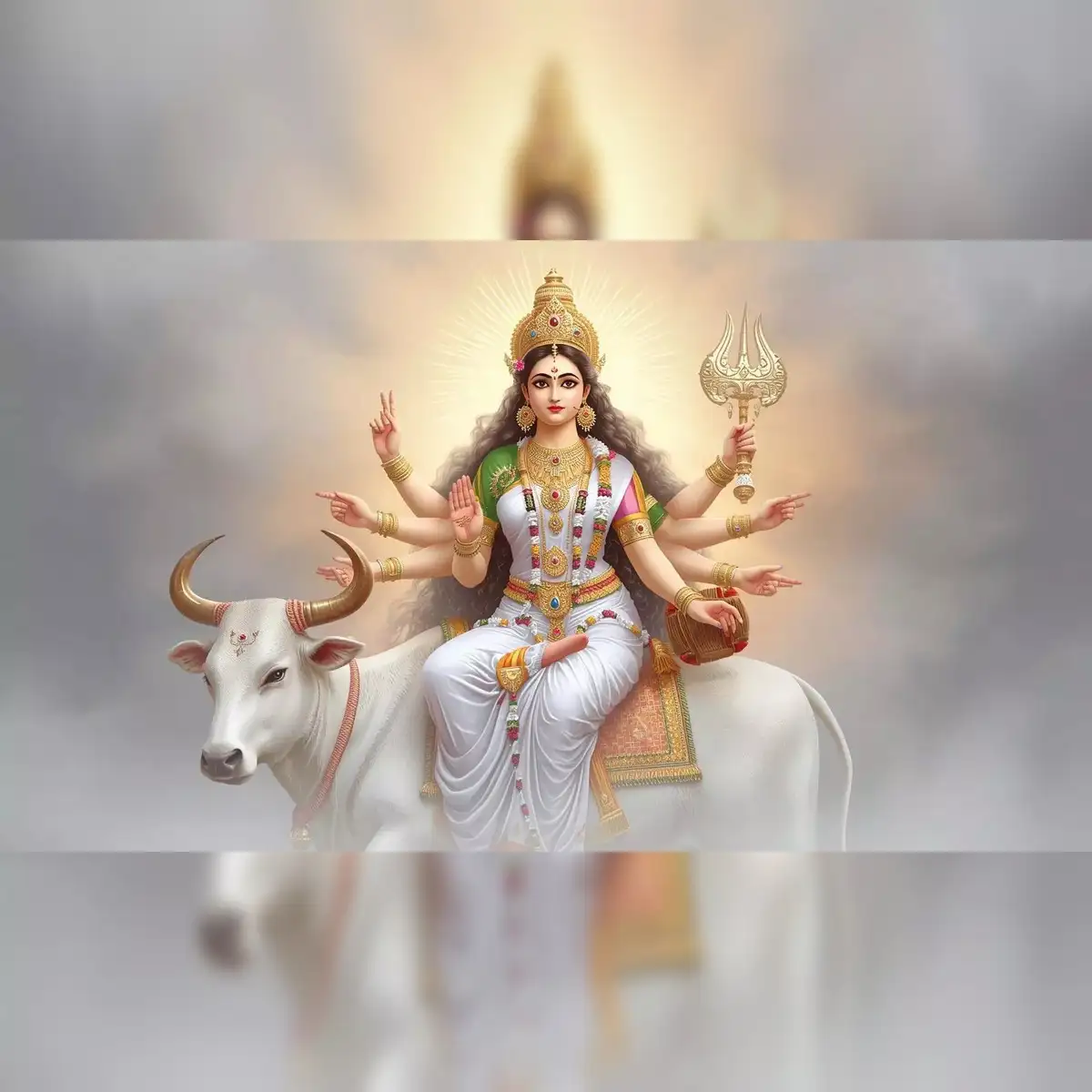 Maa Mahagauri Puja Vidhi