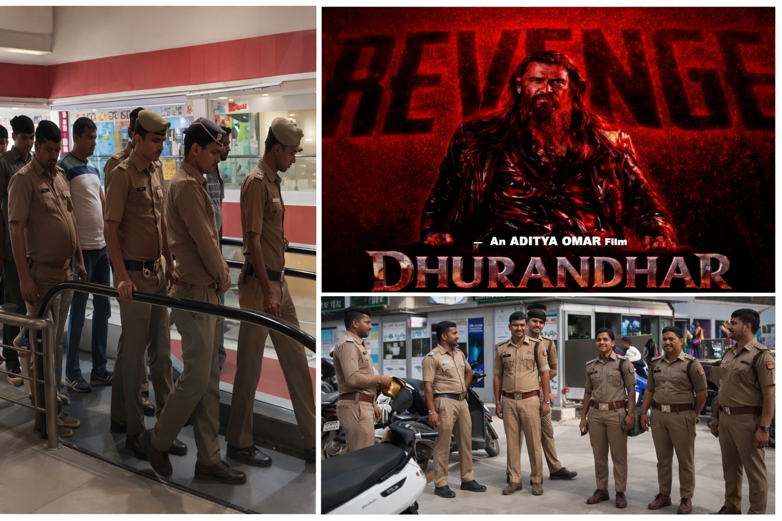 UP police latest news: When 600 inspectors arrived to watch the film… a unique police scene was seen in Meerut
