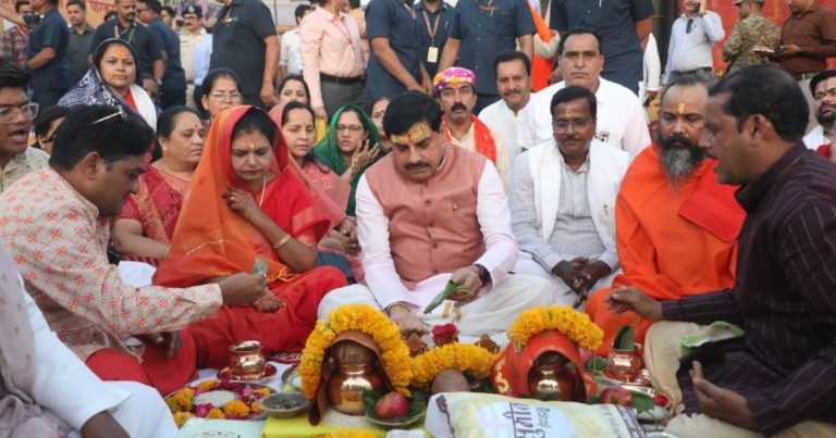 CM Mohan Shipra Parikrama Yatra