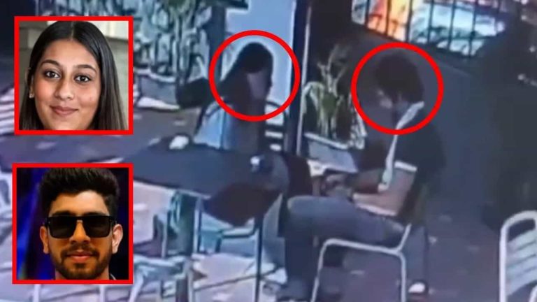 Ketan Agarwal Murder Case Update: Siya Goyal and Chetan Chaudhary captured on CCTV inside a cafe hours before Pune murder mystery incident. (PHOTO:TV Bharatvarsh)