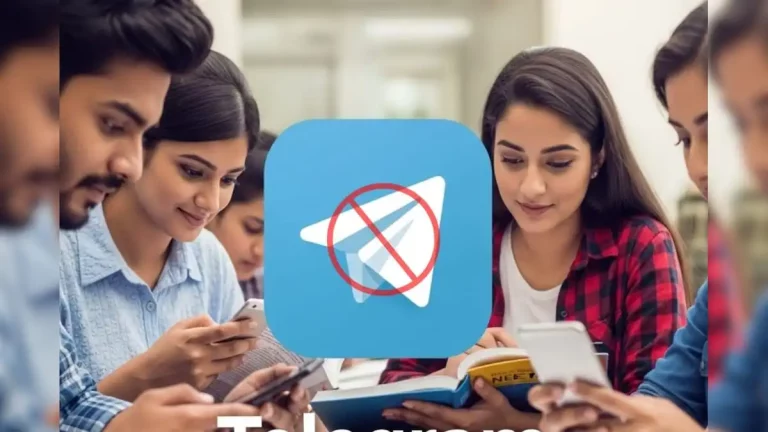 Telegram Ban India: Telegram app logo displayed on a smartphone screen after ban removal in India, with message editing feature temporarily disabled until June 30, 2026.