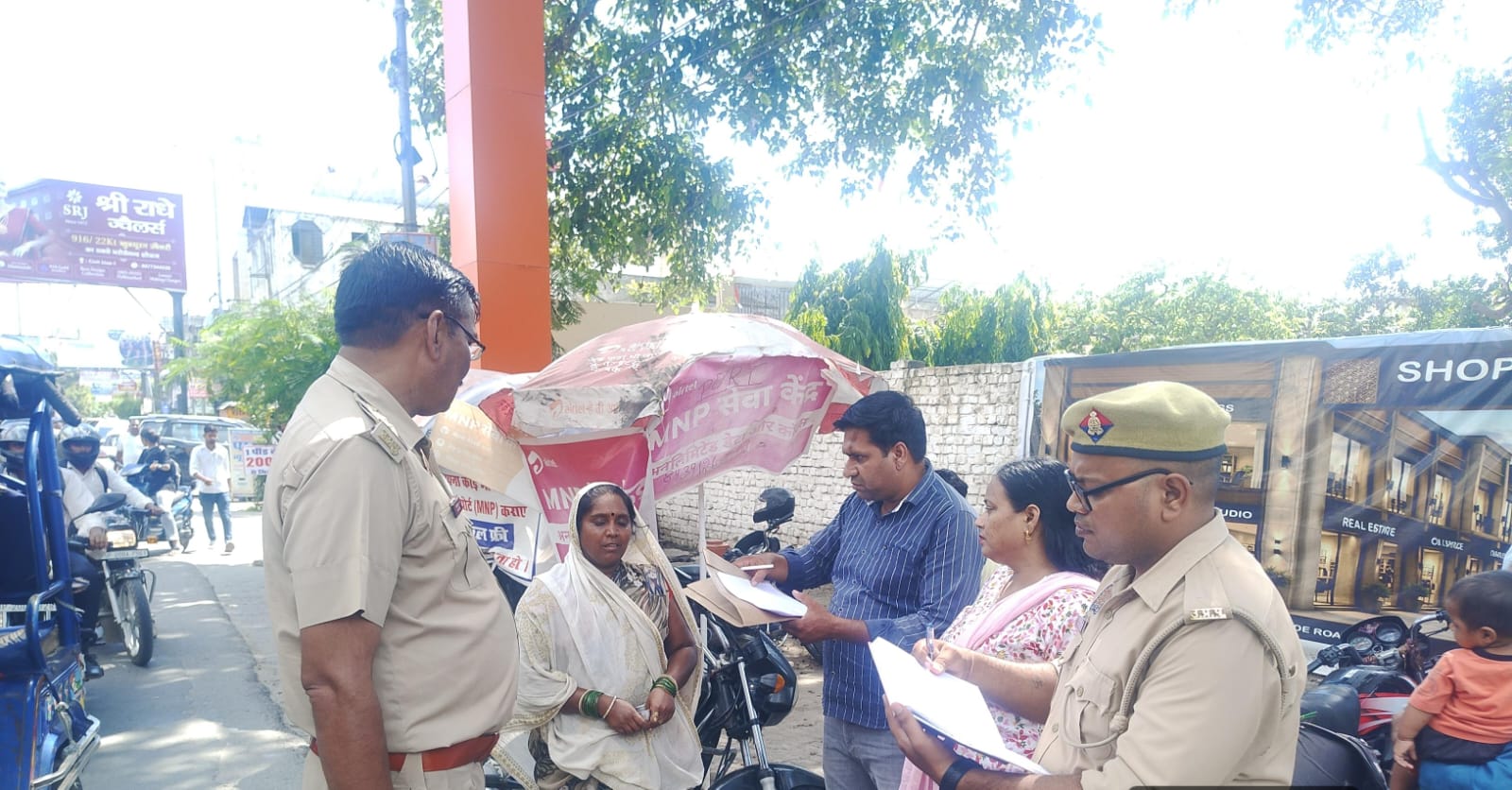 Child Begging Awareness Campaign: Officials conduct a child begging awareness campaign in Bijnor, urging the public to report children in distress and support child protection efforts.