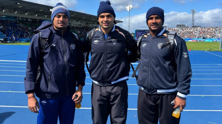 India Javelin Throw Final: Neeraj Chopra, Rohit Yadav, and Yashvir Singh qualify for the Commonwealth Games 2026 men's javelin throw final.