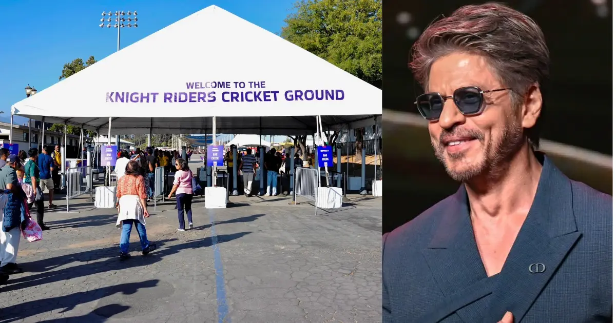 LA Knight Riders Cricket Ground: Shah Rukh Khan inaugurates LA Knight Riders Cricket Ground, the first international stadium by Knight Riders Group in Los Angeles.