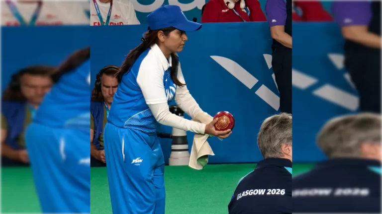 Pinky Singh Commonwealth Games 2026: Indian lawn bowls player Pinky Singh competing after inspiring comeback and multiple international medal wins.