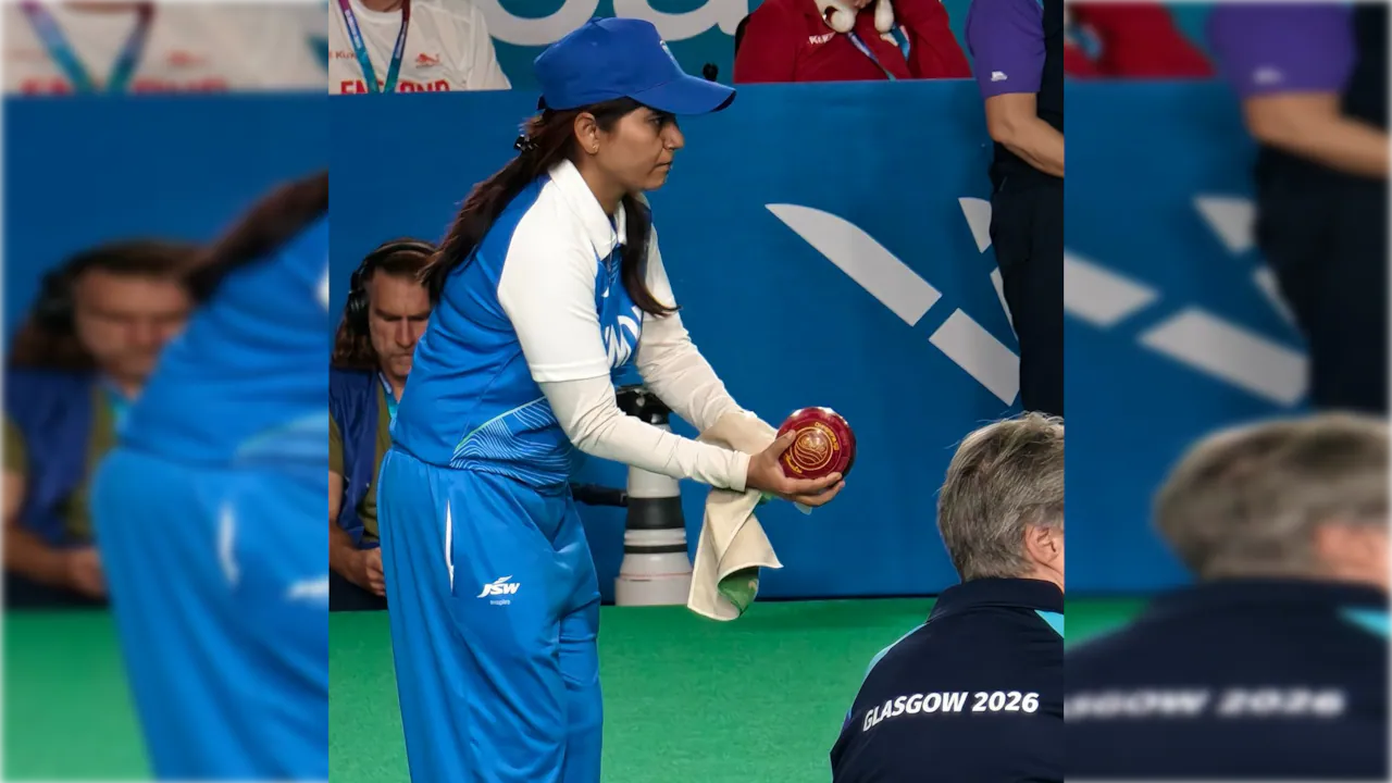 Pinky Singh Commonwealth Games 2026: Indian lawn bowls player Pinky Singh competing after inspiring comeback and multiple international medal wins.