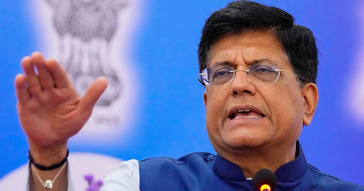 Piyush Goyal Deepfake Video: Goyal addressing the media as controversy grows over an AI-generated video and FIR filed.