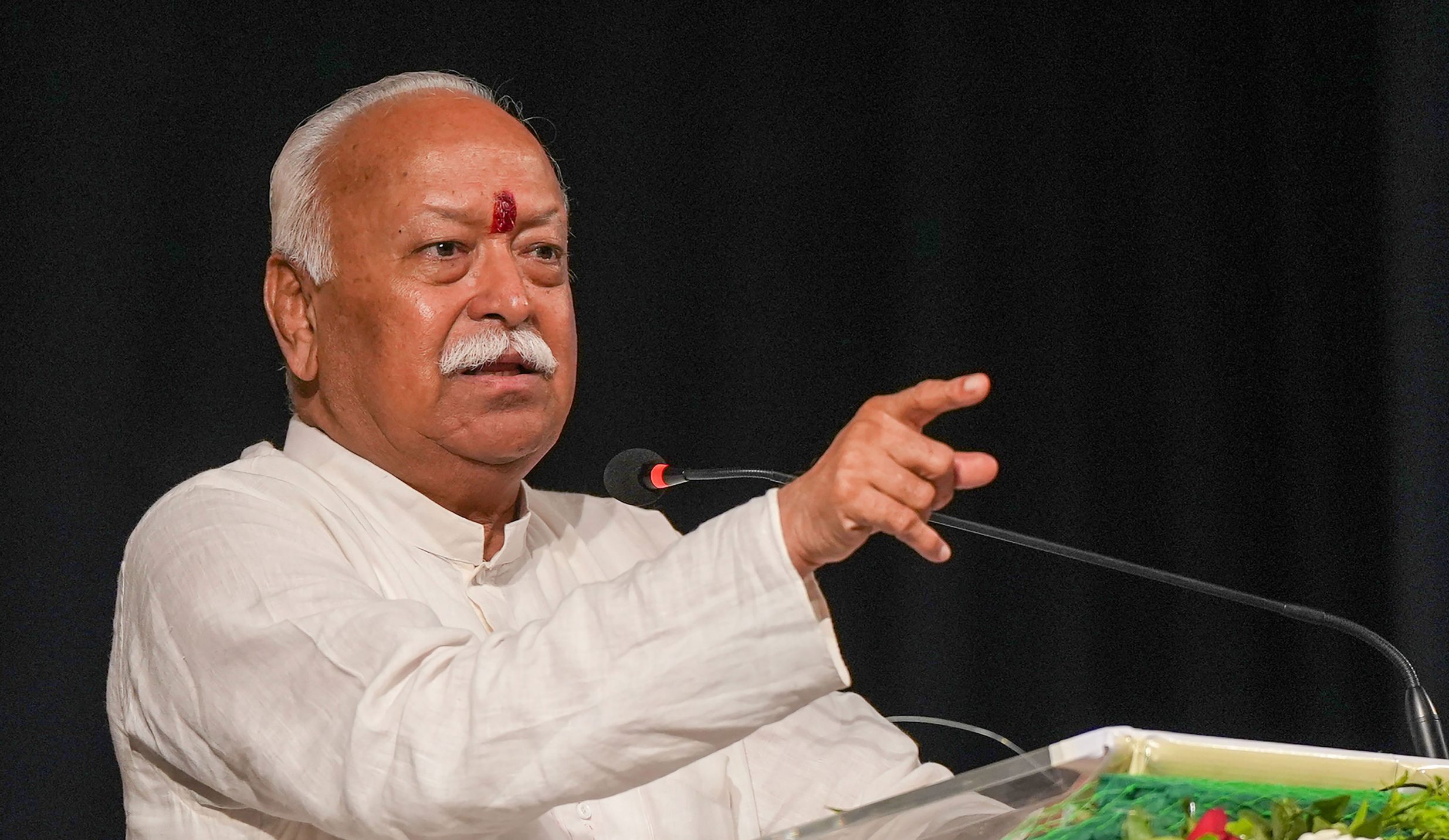 RSS Chief Mohan Bhagwat statement comes during the ongoing student agitation in Delhi over examination and education-related issues.