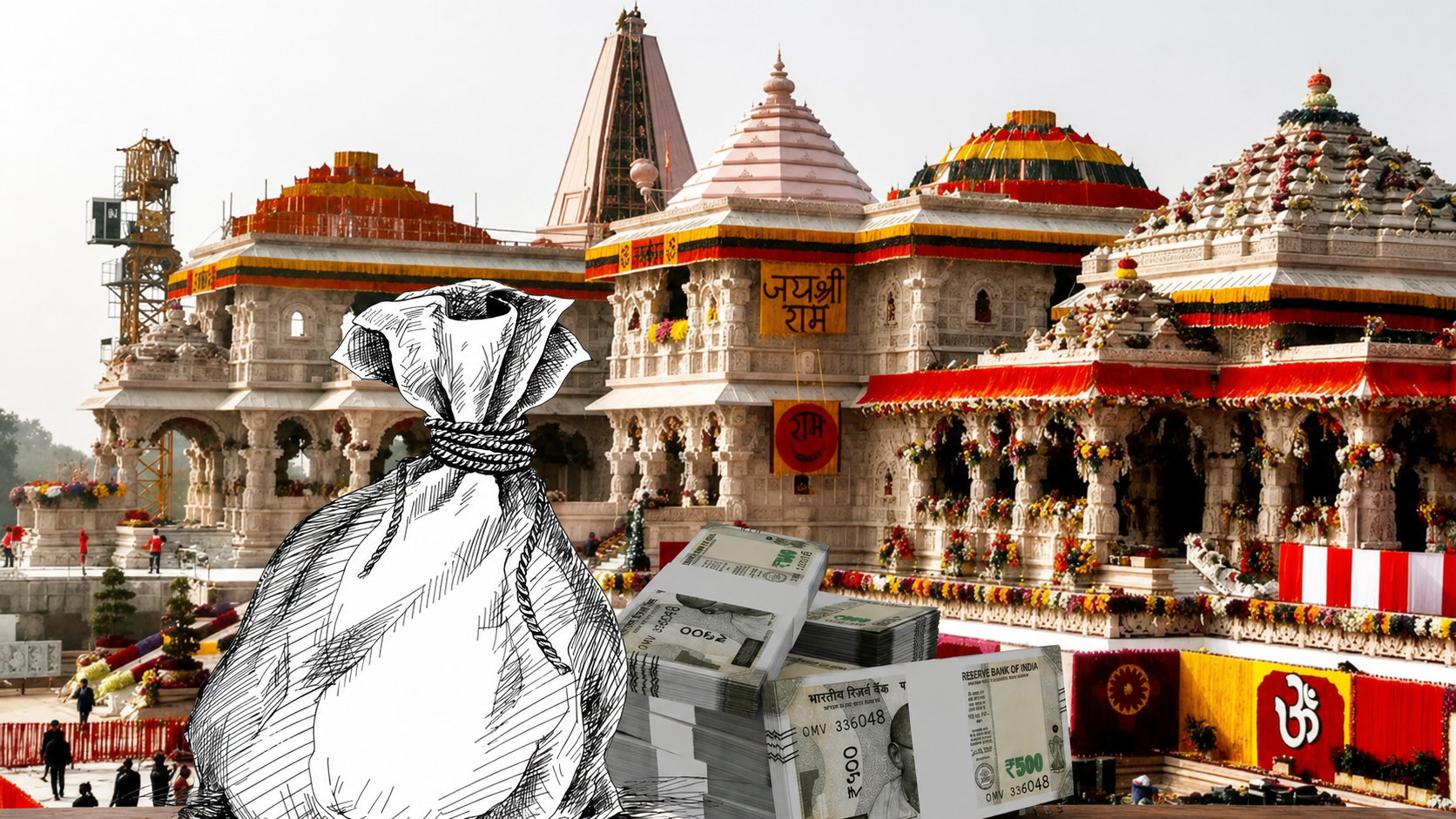 Ram Mandir donation theft case investigation as police recover a mystery donation box with a QR Code from a yoga center linked to the accused in Ayodhya.
