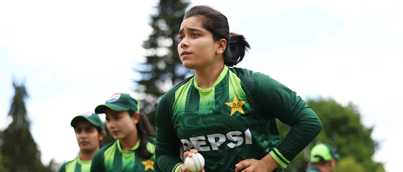 Pakistan Women captain Fatima Sana ahead of the ODI series against Sri Lanka in Hambantota