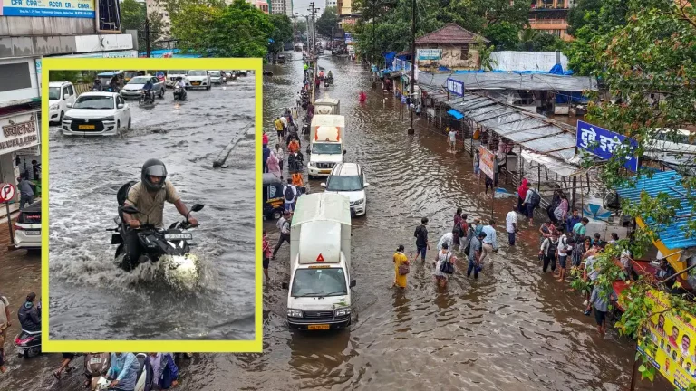 IMD Weather Update: IMD Weather Update showing heavy rainfall in Delhi-NCR, Mumbai under Orange Alert, and rain warnings across 15 Indian states.