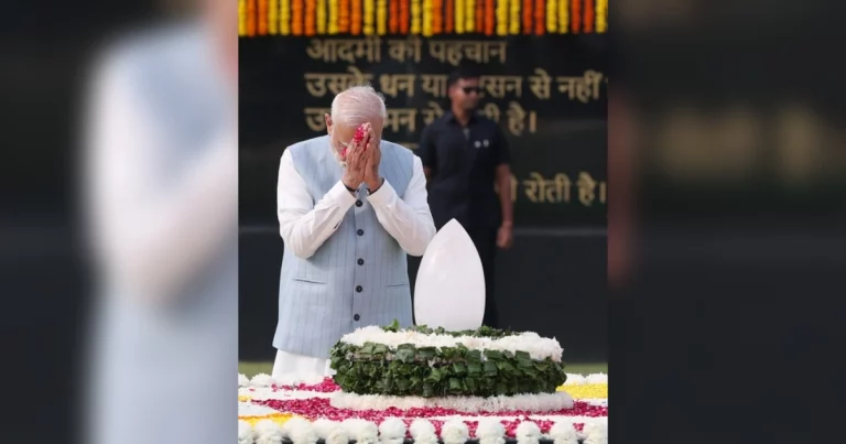 Atal Bihari Vajpayee Death Anniversary: PM Modi pays tribute to former Prime Minister Atal Bihari Vajpayee on his eighth death anniversary at Sadaiv Atal memorial