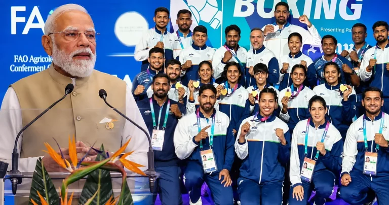 CWG 2026 India Performance: PM Modi praises Indian athletes after India wins 39 medals at CWG 2026 in Glasgow.
