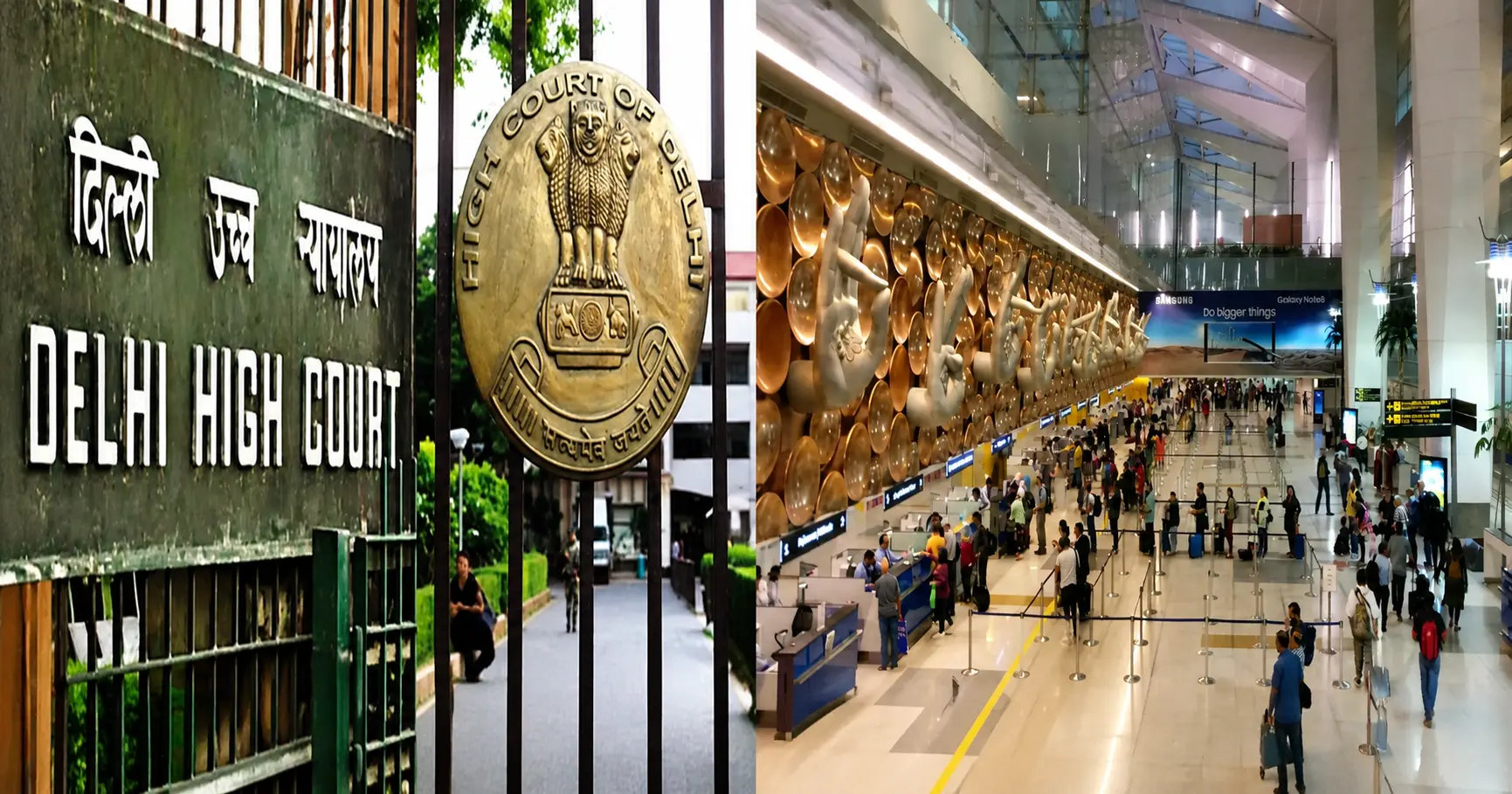 Delhi Bomb Threat: Security checks at IGI Airport Terminal 3 and Delhi High Court following a bomb threat in Delhi.