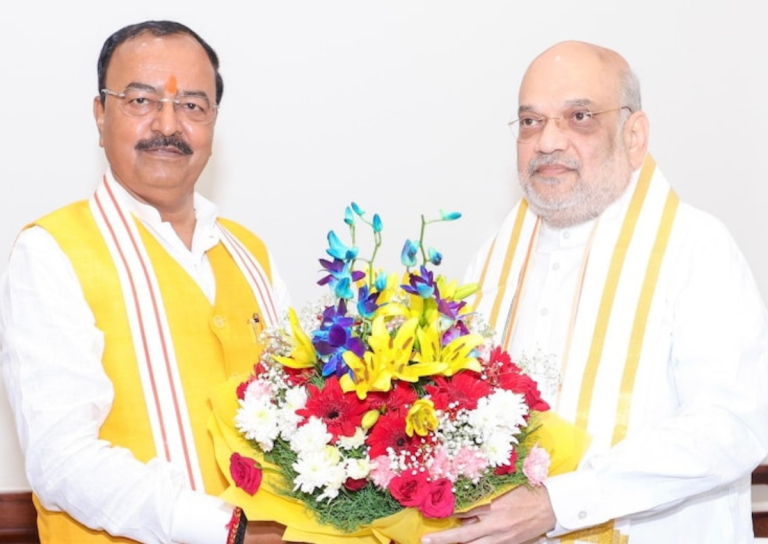 Keshav Prasad Maurya meets Amit Shah ahead of UP Election 2027