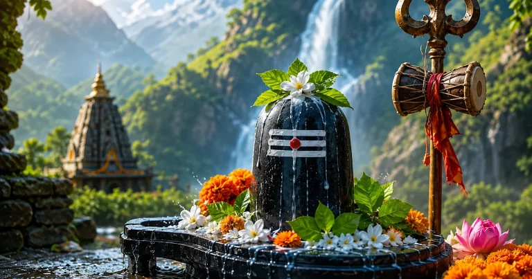 Sawan Somwar 2026: Sawan Somwar 2026 par Shivling ka jalabhishek karte bhakt