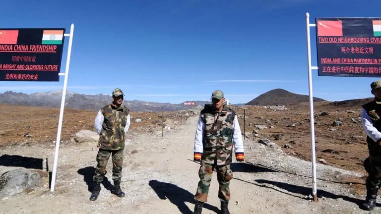 India China Border situation near Arunachal Pradesh and the Line of Actual Control