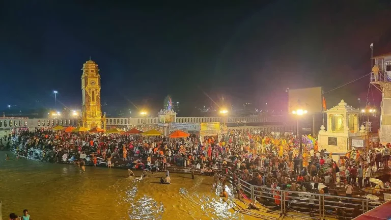Kanwar Yatra 2026 Water Ambulance rescuing Kanwariyas at Haridwar Ganga Ghat